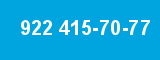 922 415-70-77 922 415-70-77